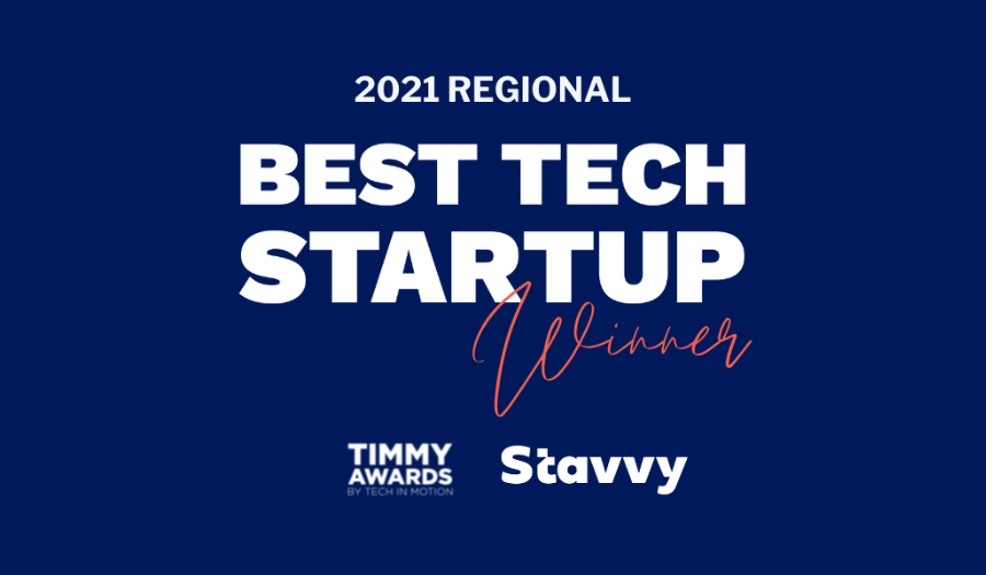 Press Release: Stavvy Named Boston’s Best Tech Startup by the Timmy Awards